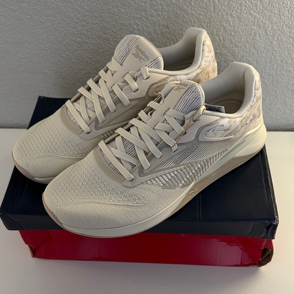 Reebok Shoes - Reebok Women's Nano X4 Traning Alabaster Beige Chalk Size 10 New Box 100213109